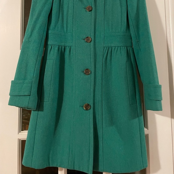 Jcrew Factory Green Wool Jacket - Picture 2 of 3